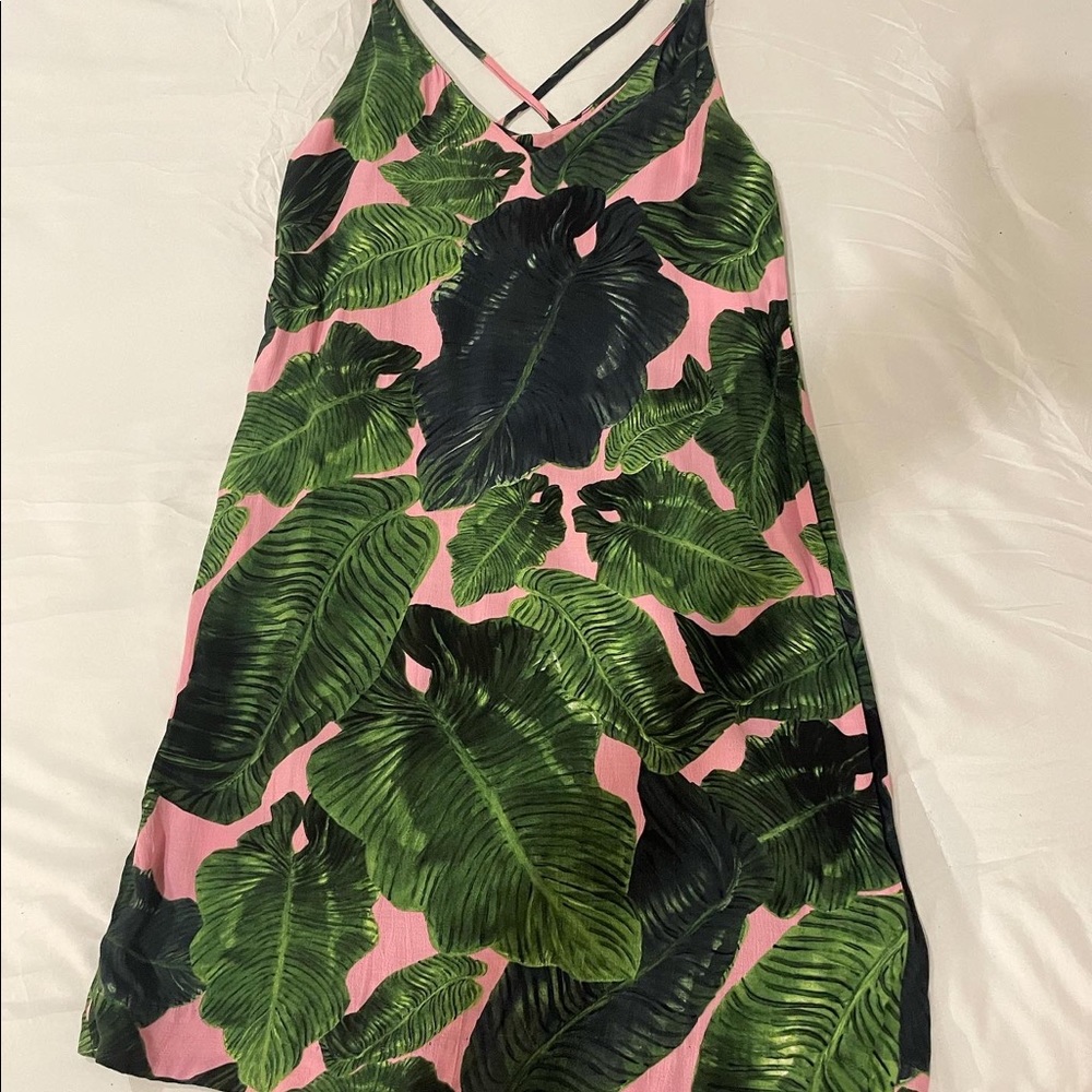 TOPSHOP palm dress - SOLD